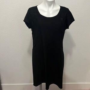 Intriguing Threads Black Lace Elegant Dress Sz PXL